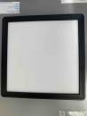 Wandleuchte flach , 15 Watt, 4000 K, schwarzer Rand, IP 65 #1631